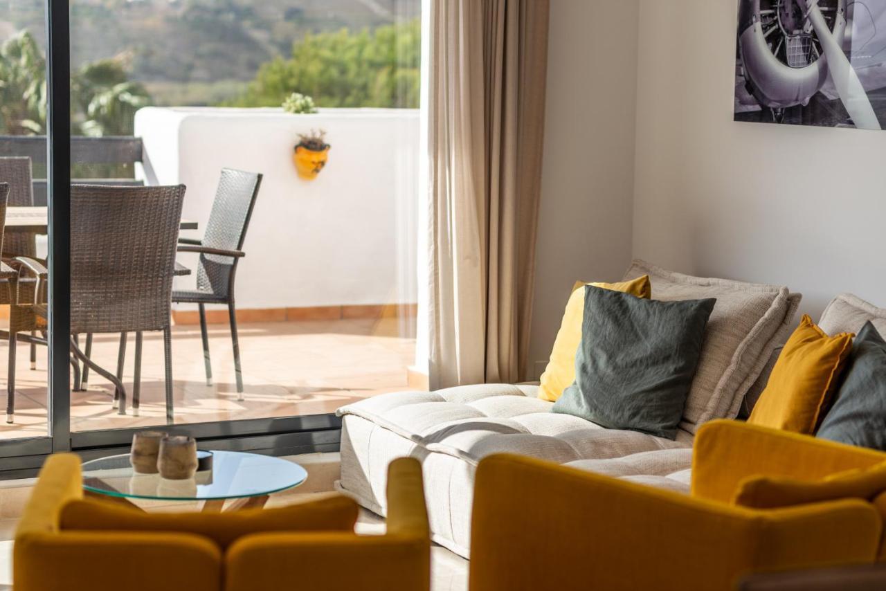 Lotus 2401 - Beautiful Apartment With Pool & Sea View Casares Kültér fotó