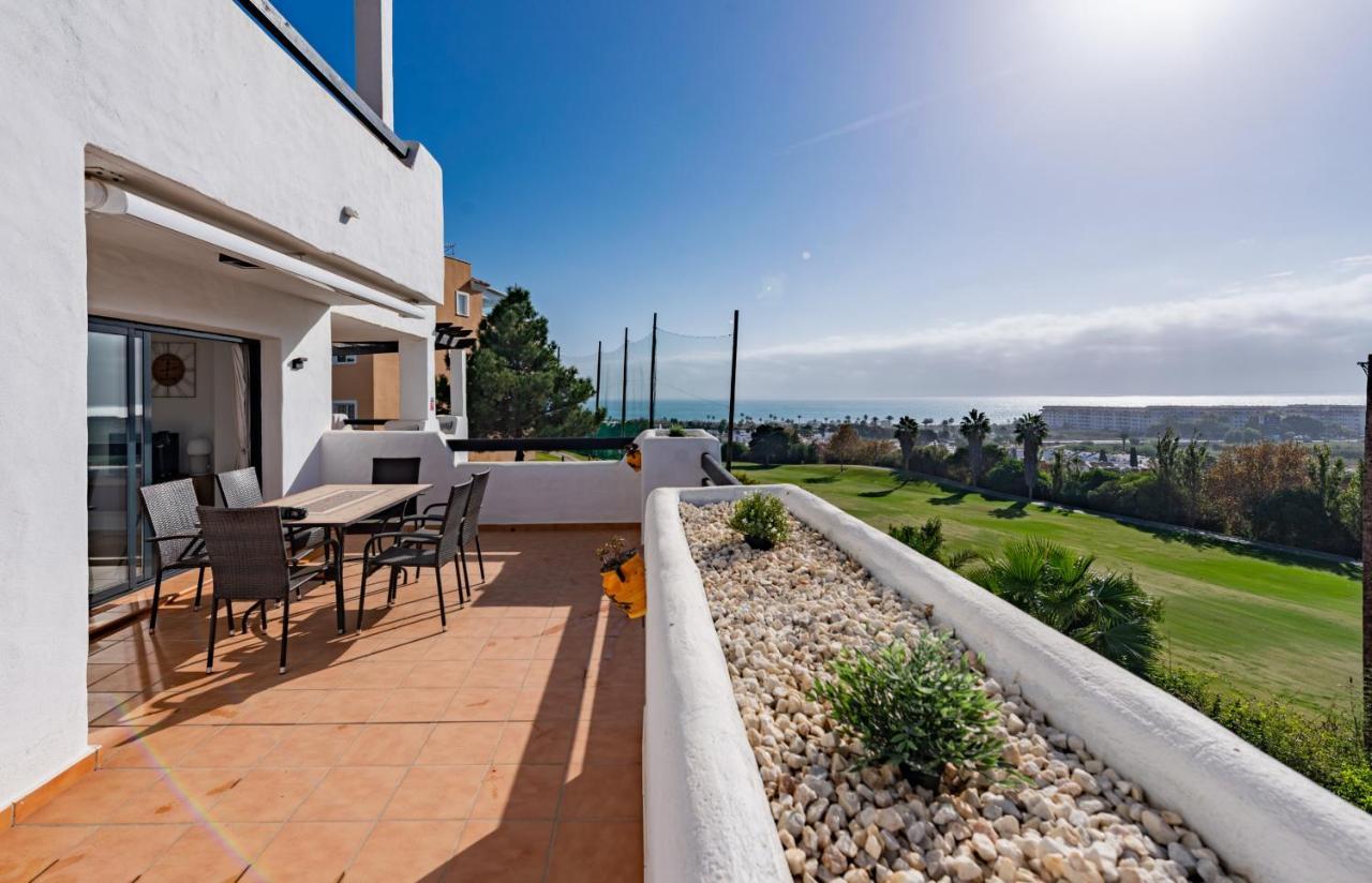 Lotus 2401 - Beautiful Apartment With Pool & Sea View Casares Kültér fotó