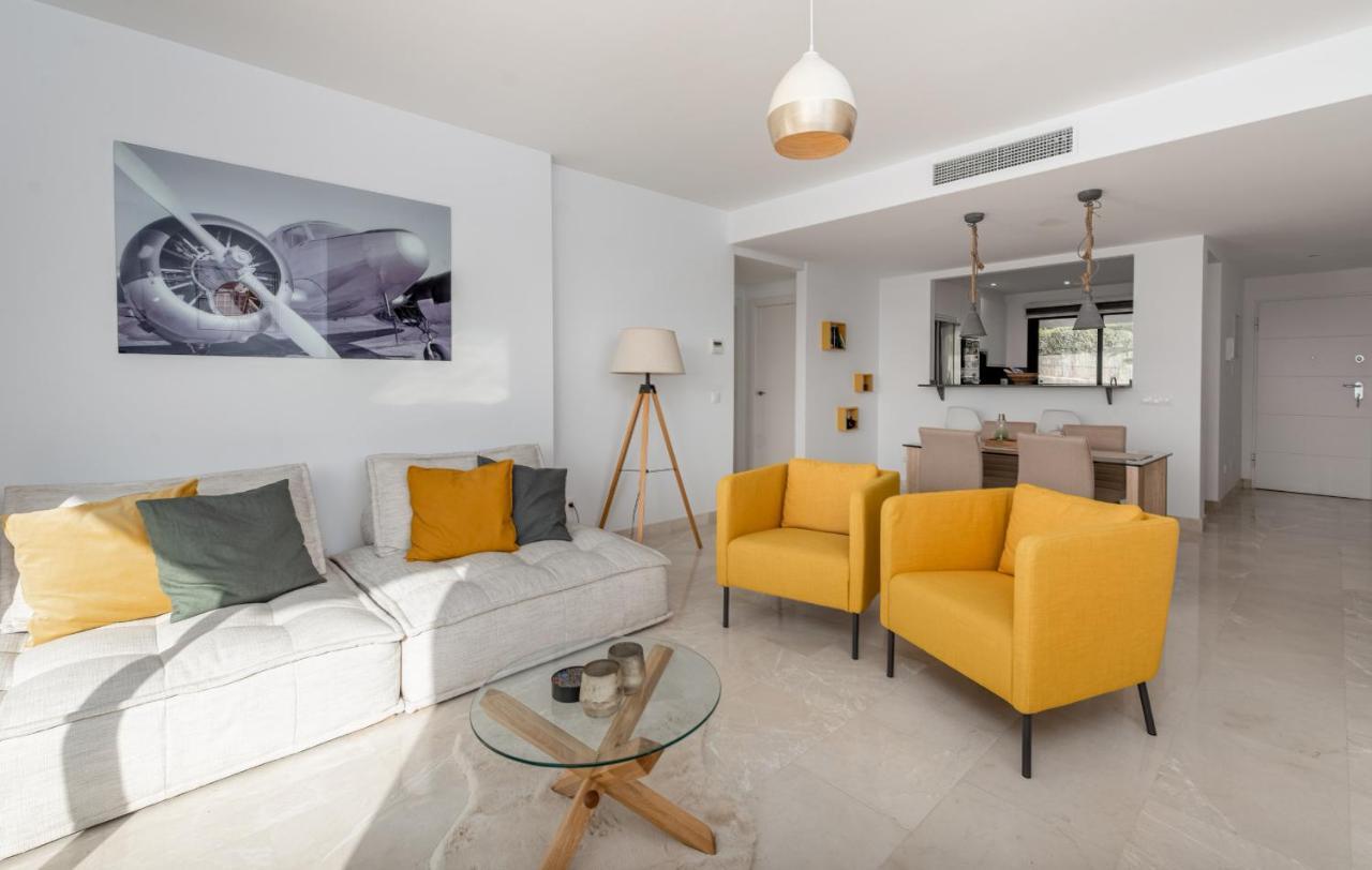 Lotus 2401 - Beautiful Apartment With Pool & Sea View Casares Kültér fotó