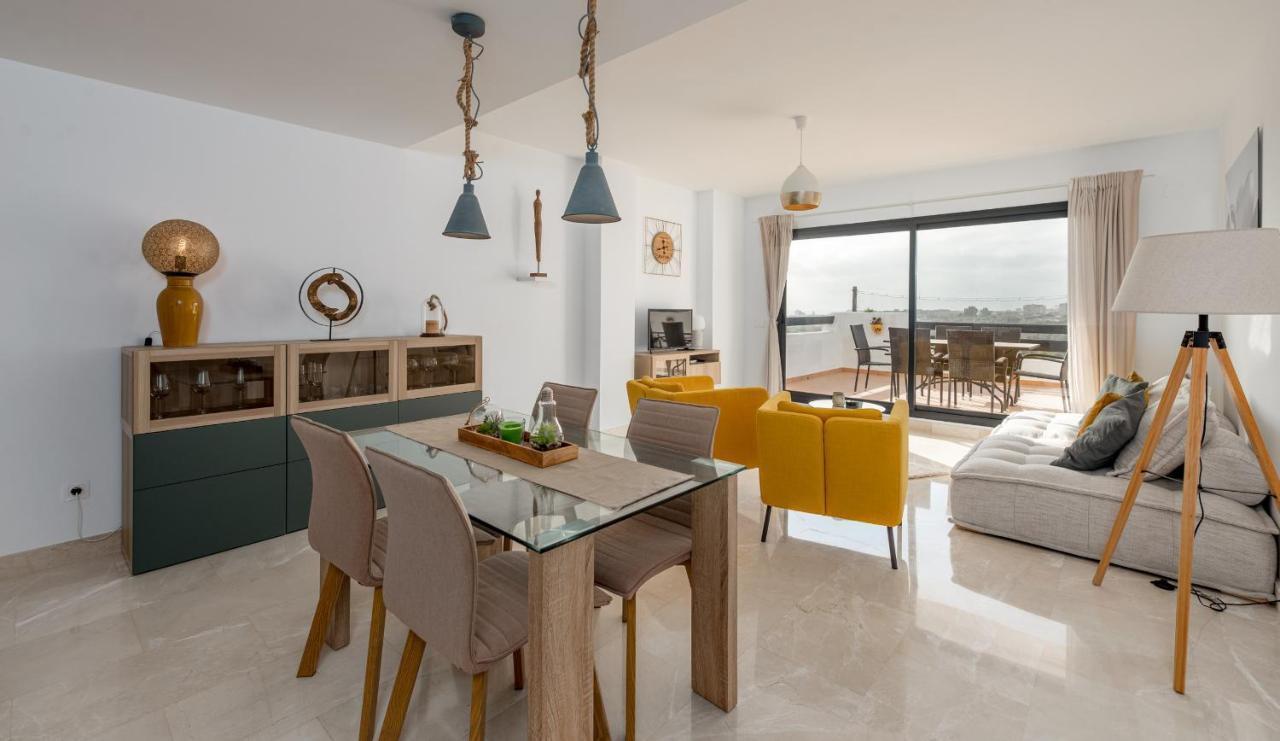 Lotus 2401 - Beautiful Apartment With Pool & Sea View Casares Kültér fotó