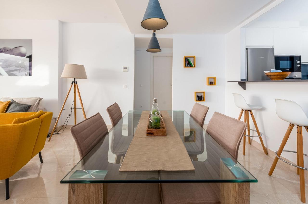 Lotus 2401 - Beautiful Apartment With Pool & Sea View Casares Kültér fotó