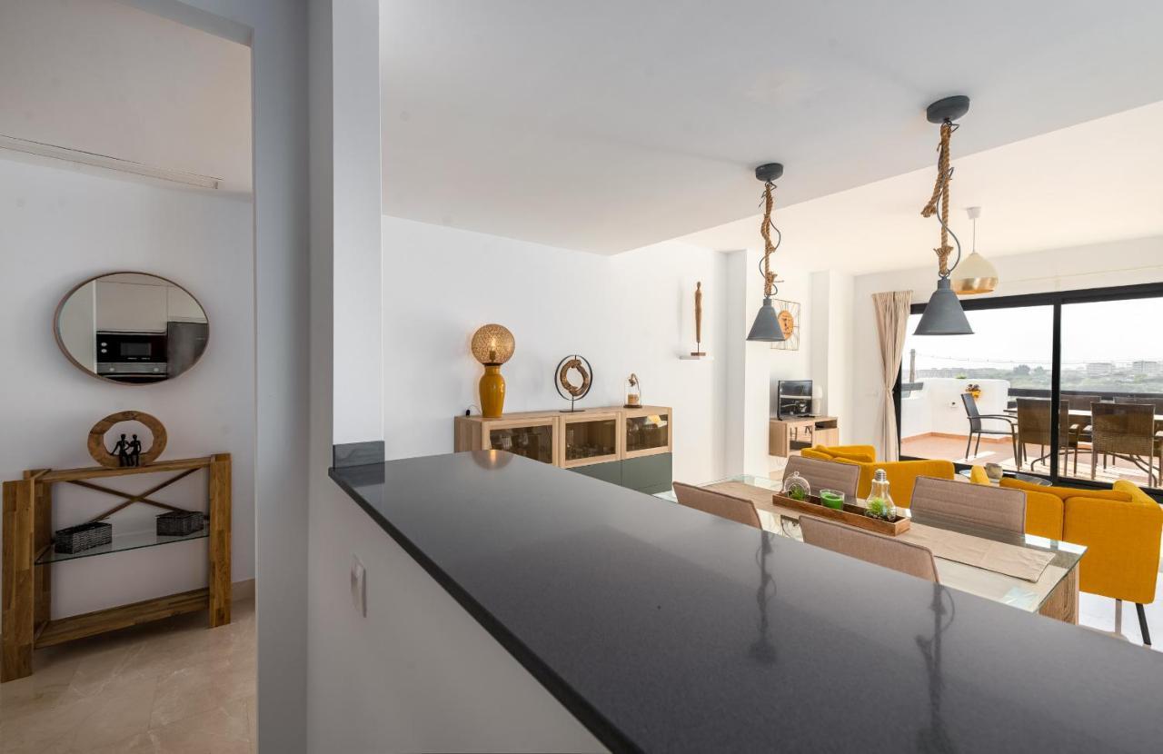 Lotus 2401 - Beautiful Apartment With Pool & Sea View Casares Kültér fotó